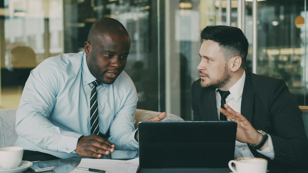 business team negotiation