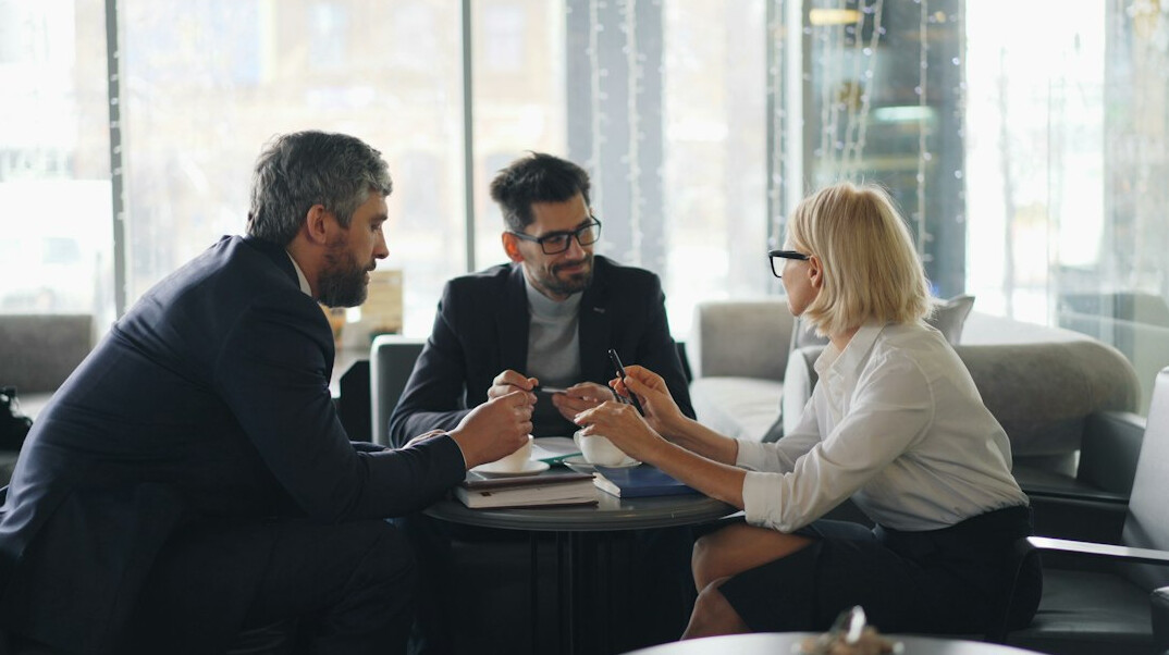 business meeting negotiation